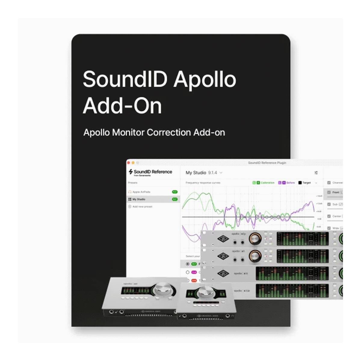 Sonarworks SoundID Reference Apollo Monitor Correction Add-on (eLicense Download)
