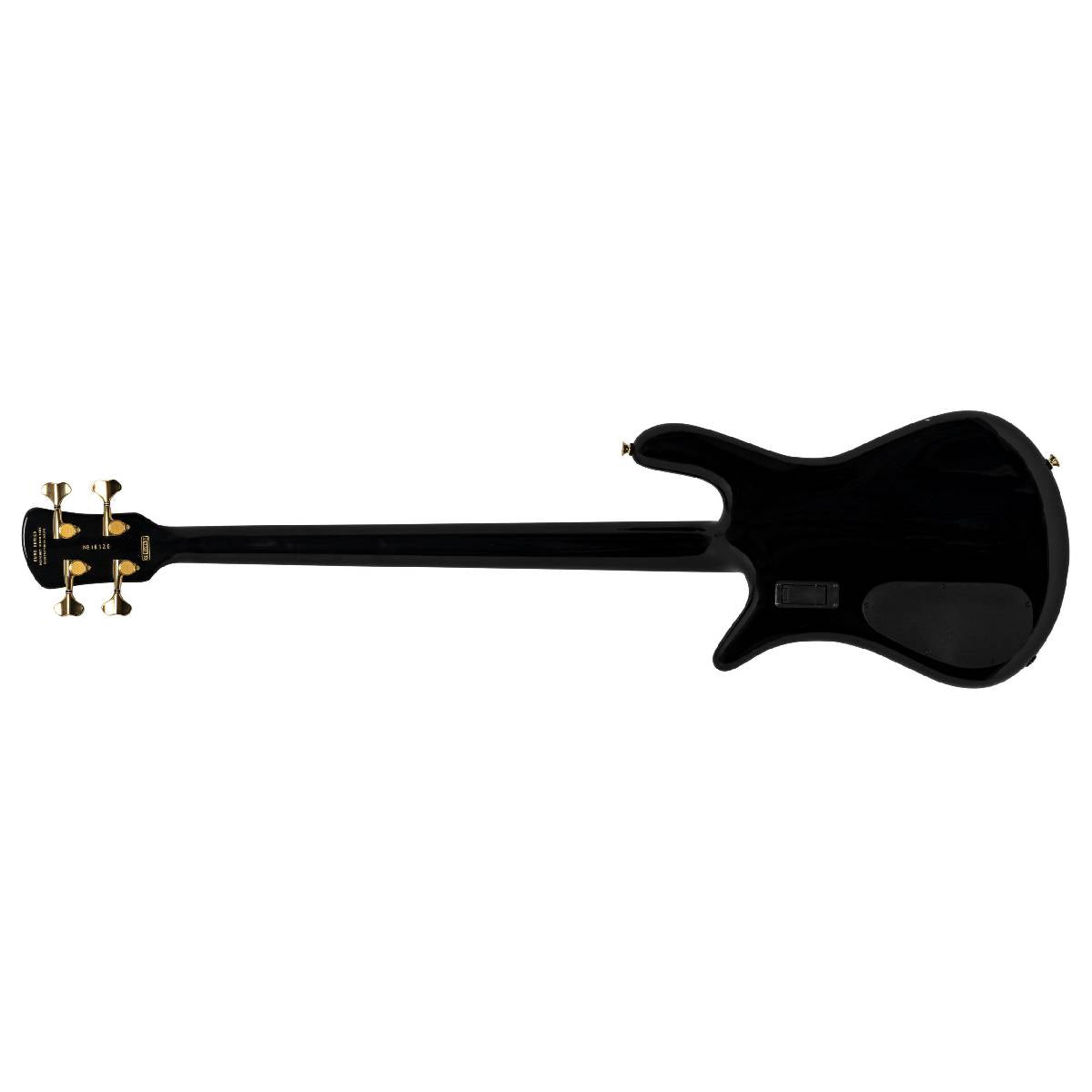 Spector Euro 4 Classic Bass Guitar Solid Black Gloss w/ EMGs - EURO4BKCL