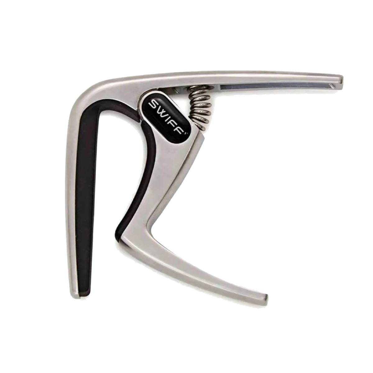 Swiff K8 Guitar Capo for Electric/Acoustic - Silver