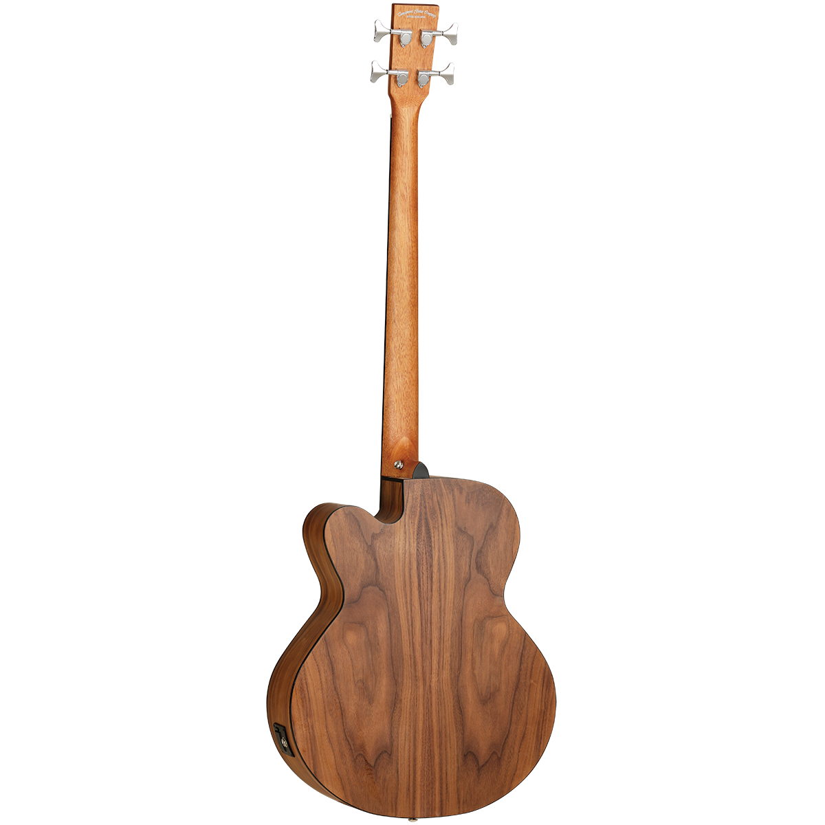 Tanglewood TDBTABBW Discovery Exotic Acoustic Bass Guitar Black Walnut Natural Open Pore Satin w/ Cutaway