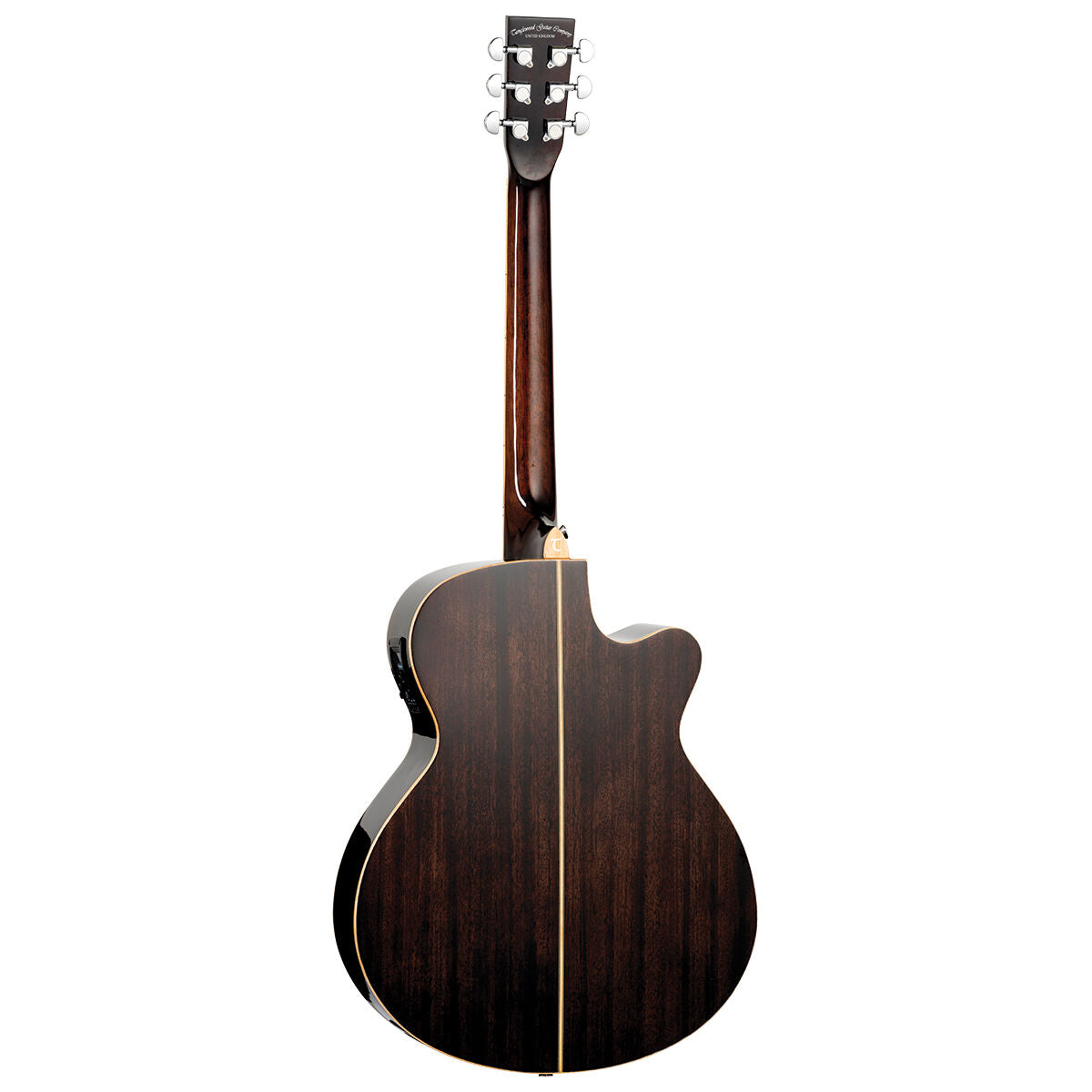 Tanglewood TW4CEAVBLH Winterleaf Acoustic Guitar SuperFolk Left Handed Antique Vintage Burst w/ Cutaway & Pickup