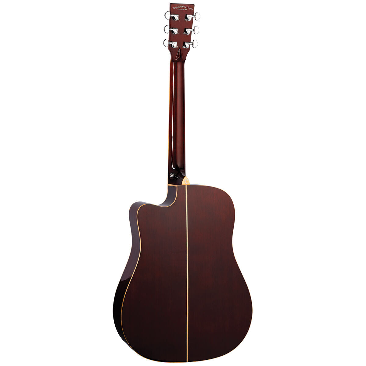Tanglewood TW5CEAVB Winterleaf Acoustic Guitar Dreadnought Antique Vintage Burst w/ Cutaway & Pickup
