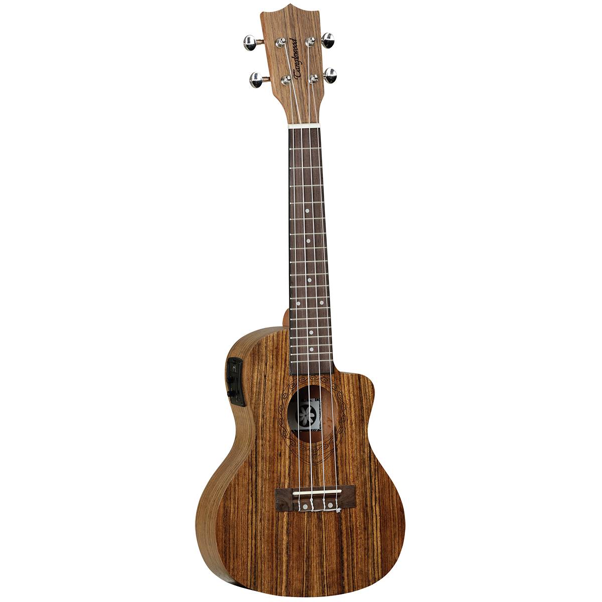 Tanglewood TWT12E Tiare Concert Ukulele Ovankol Natural Satin Uke w/ Pickup & Gigbag