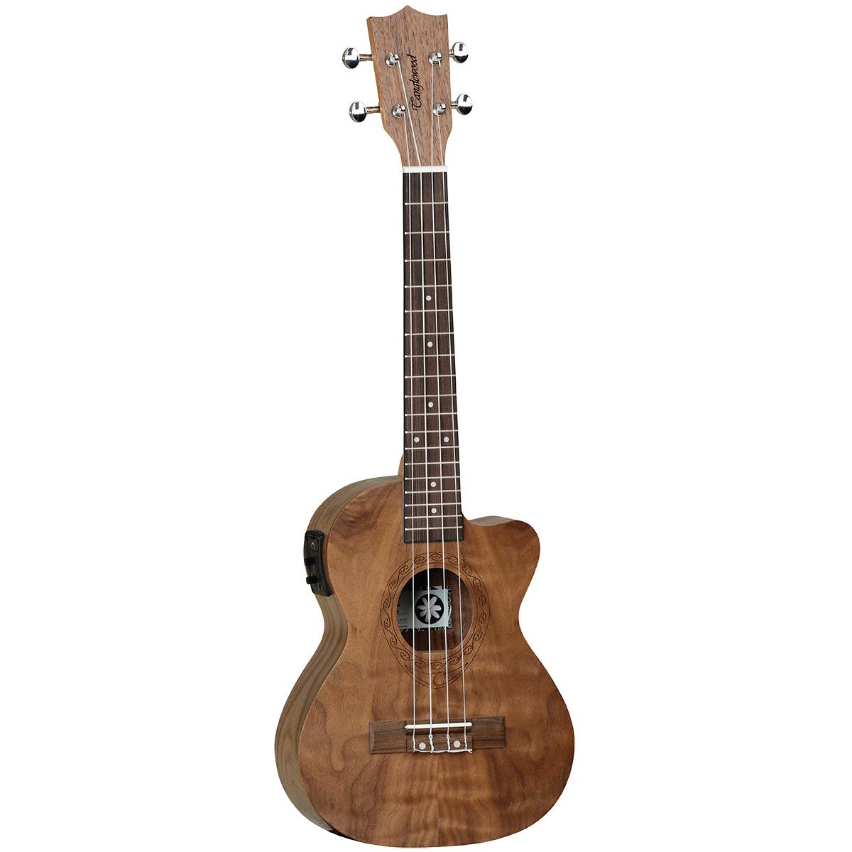 Tanglewood TWT15E Tiare Tenor Ukulele Pacific Walnut Natural Satin Uke w/ Pickup