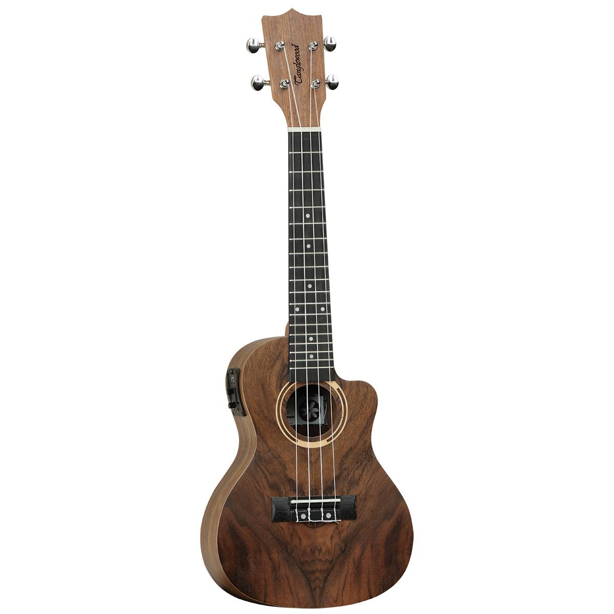 Tanglewood TWT21E Tiare Concert Ukulele Hawaiian Rain Tree Uke w/ Pickup