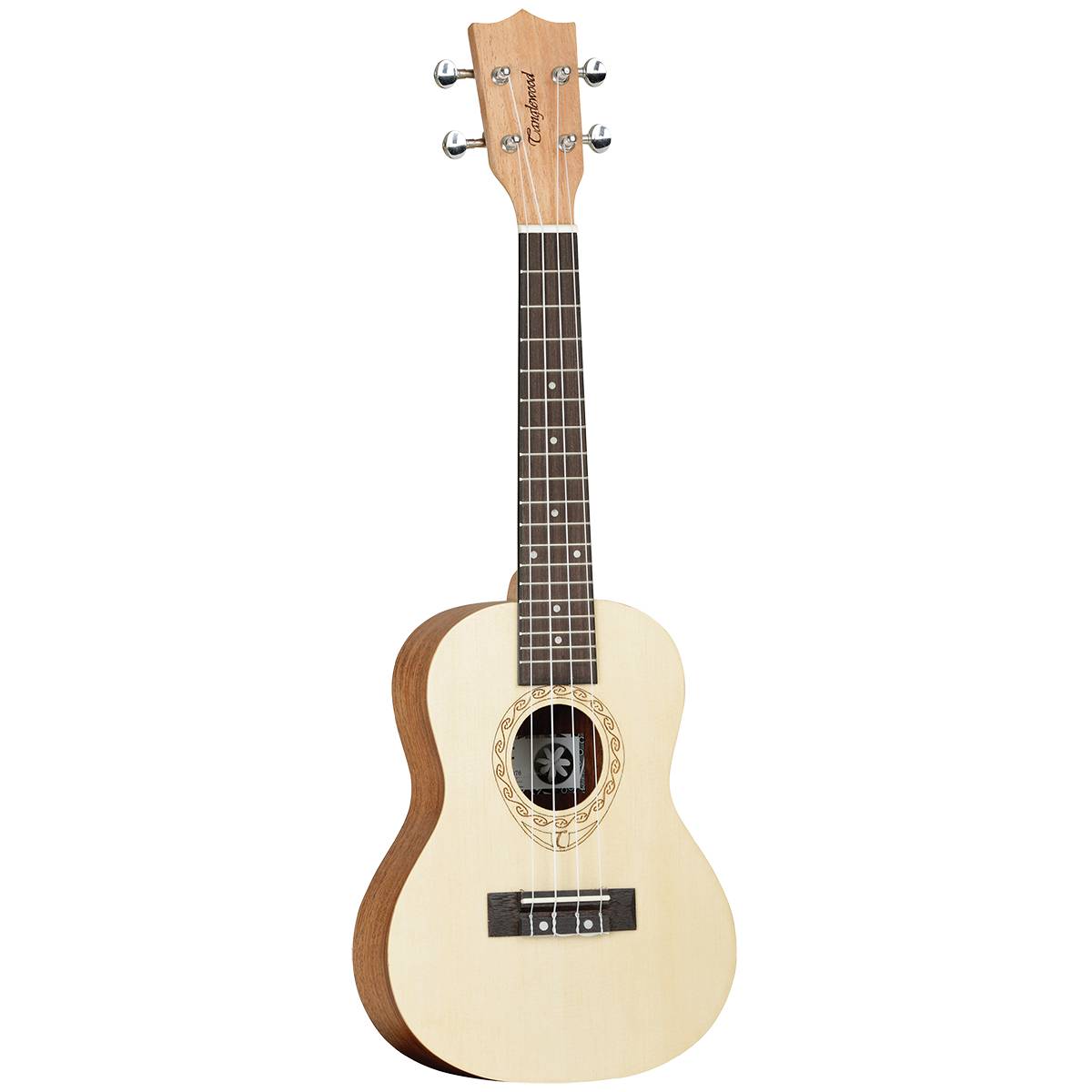 Tanglewood TWT4 Tiare Concert Ukulele Spruce/Mahogany Natural Satin Uke