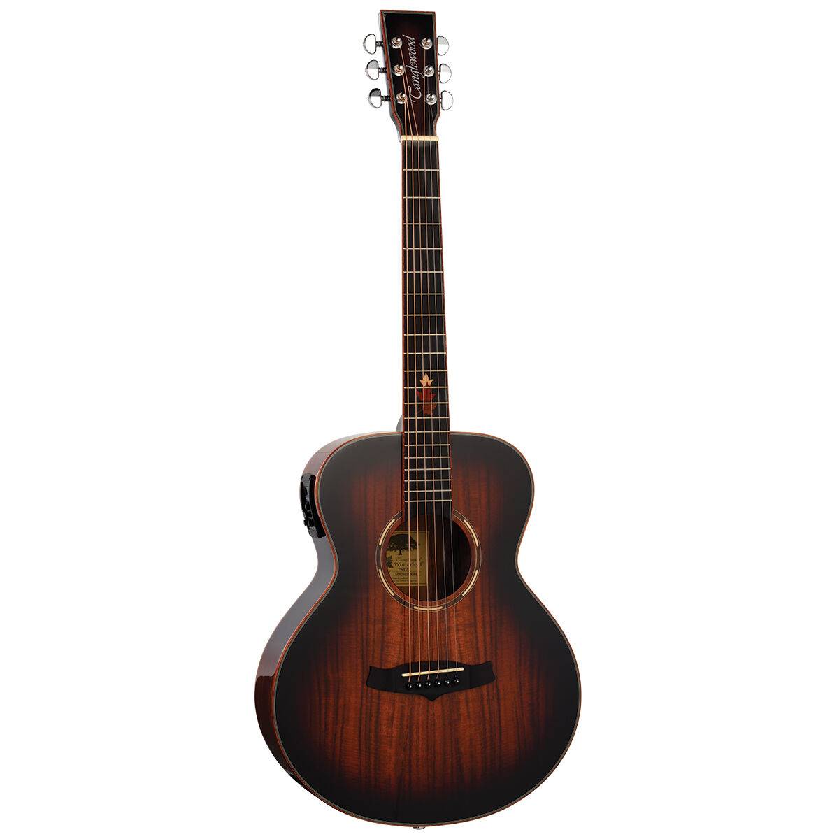 Tanglewood TWX1EK Winterleaf Exotic Acoustic Guitar Mini Koa w/ Pickup