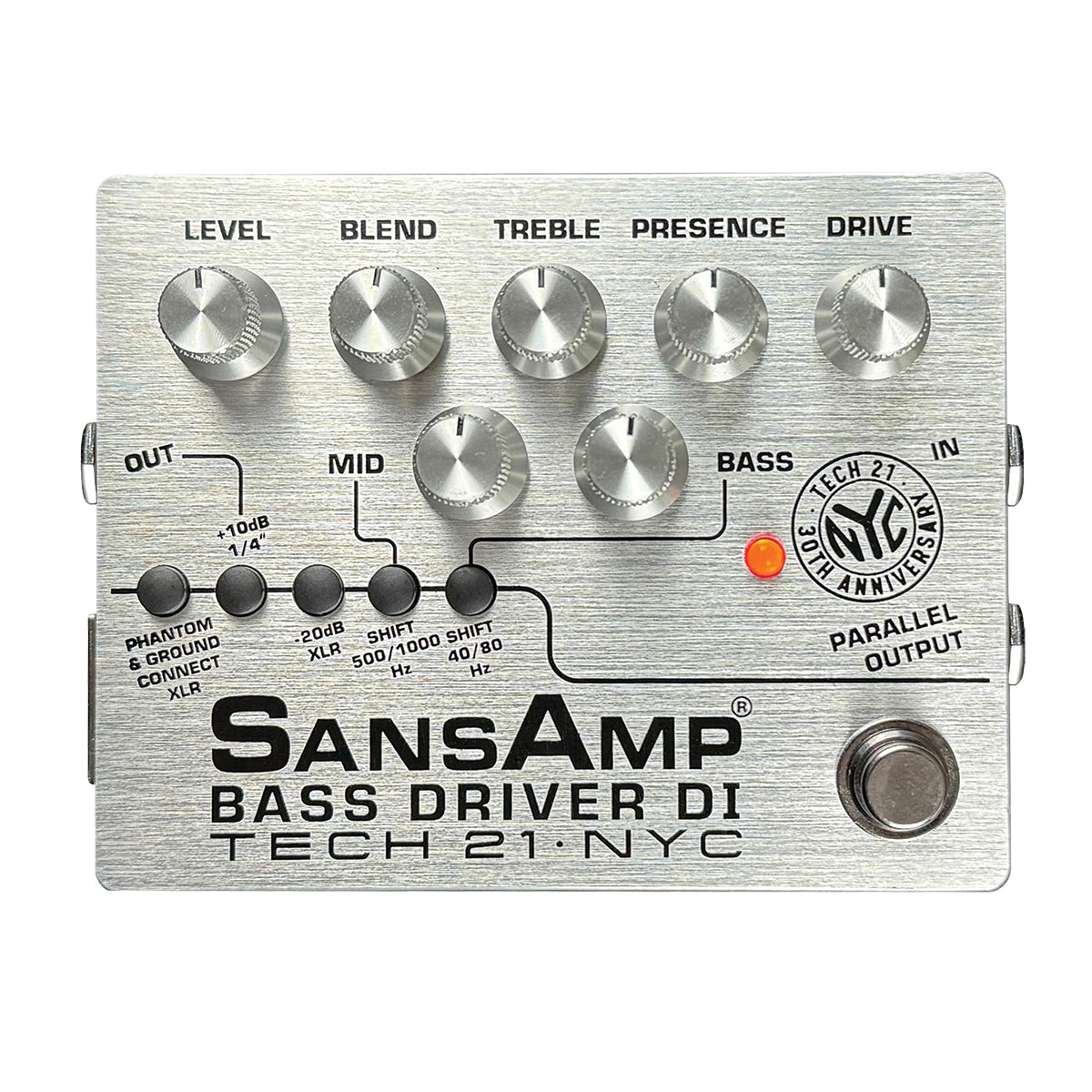 Tech 21 SansAmp Bass Driver DI 30th Anniversary Ltd Ed