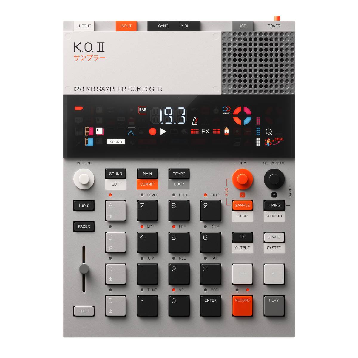 Teenage Engineering EP-133 K.O. II - 128mb Sampler Composer