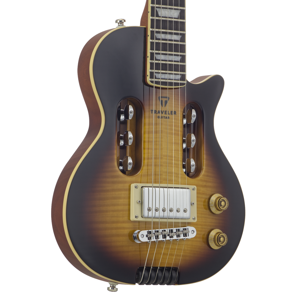 Traveler Guitar EG-1 Deluxe Electric Guitar Tobacco Sunburst w/ Gigbag