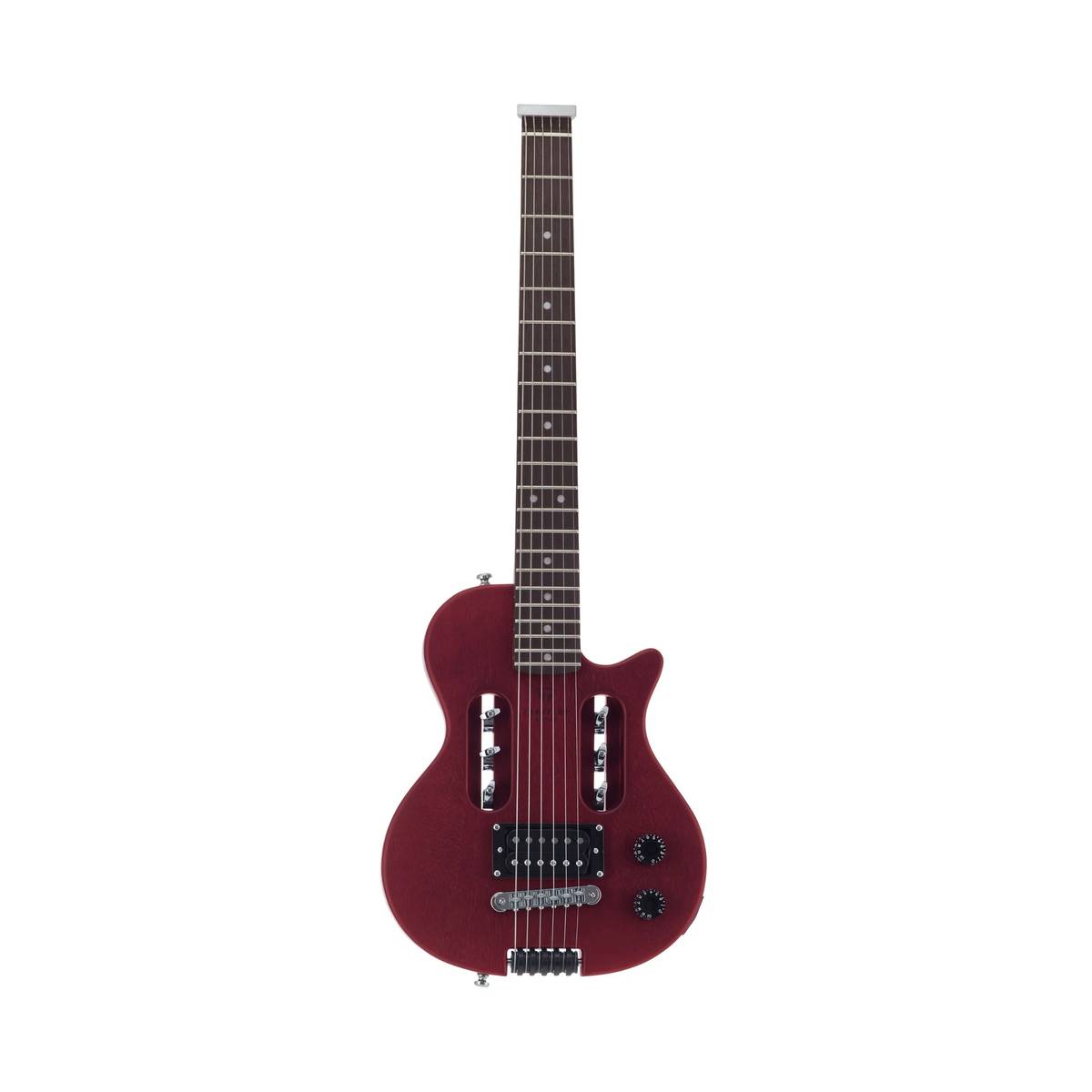 Traveler Guitar EG-1 Studio Electric Guitar Red Satin w/ Gig Bag