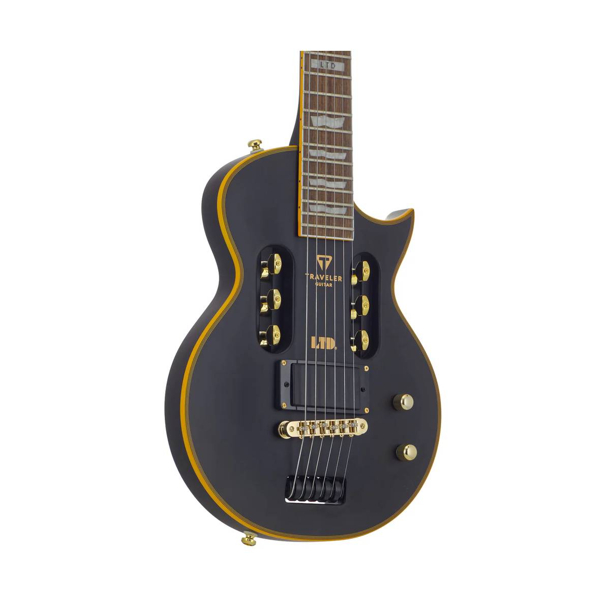 Traveler Guitar LTD EC-1 Electric Guitar Vintage Black w/ Gigbag