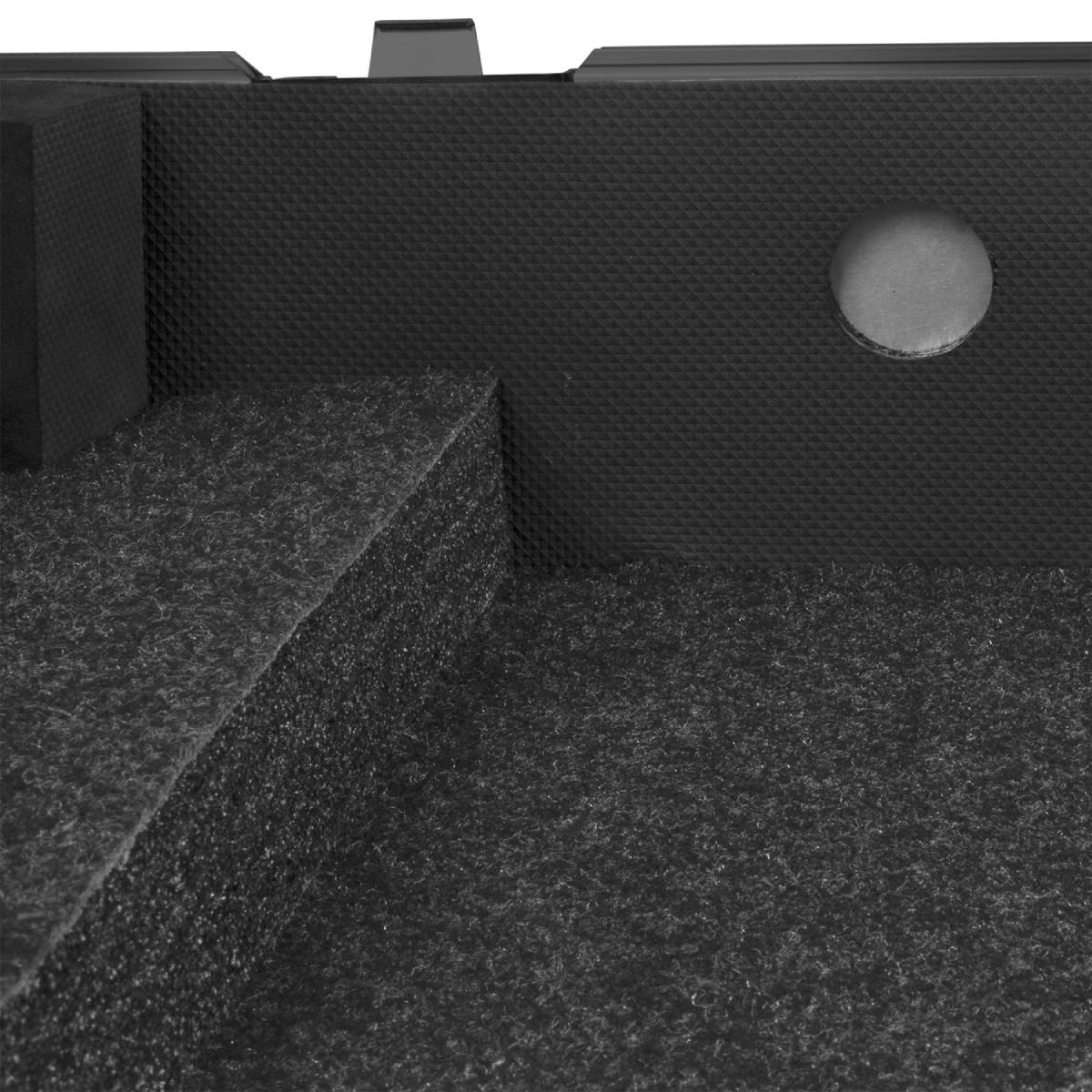 UDG U91104BL Ultimate Flight Case AlphaTheta DDJ-GRV6 Black Plus (Laptop Shelf)