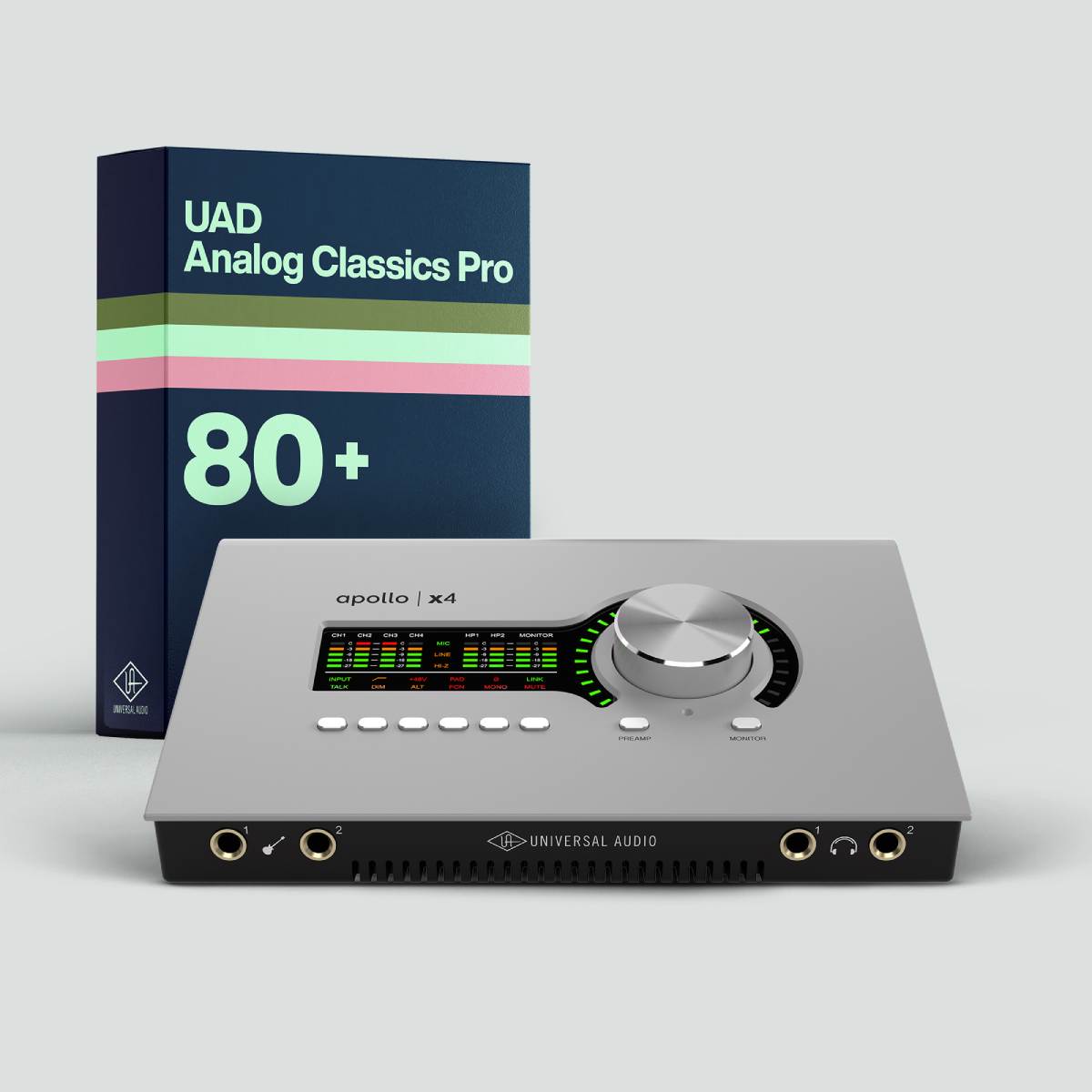 Universal Audio UA Apollo x4 Gen 2 Studio Audio Interface w/ Thunderbolt 3 (MAC/WIN)
