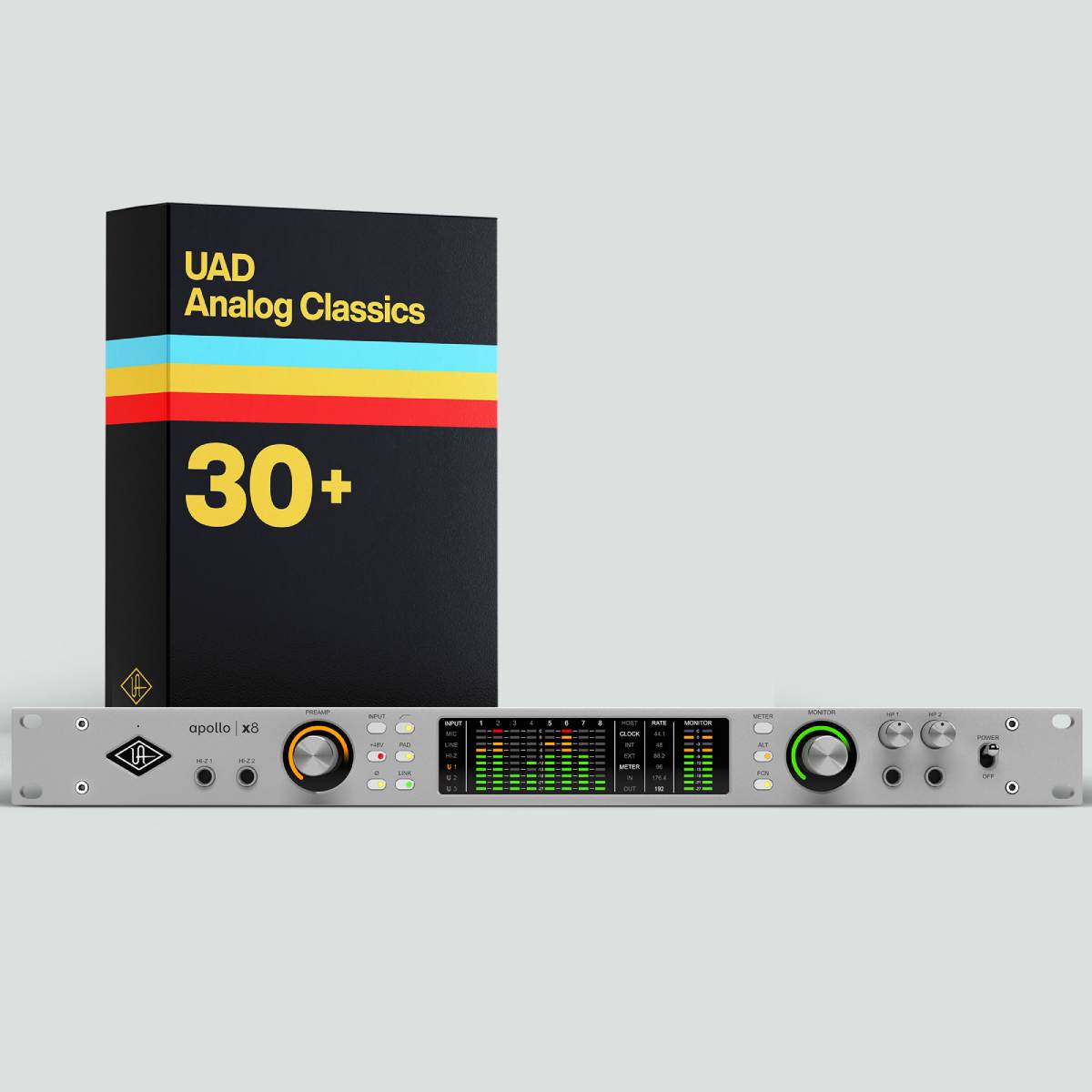 Universal Audio UA Apollo x8 Gen 2 Essentials Audio Interface w/ Thunderbolt 3 (MAC/WIN)