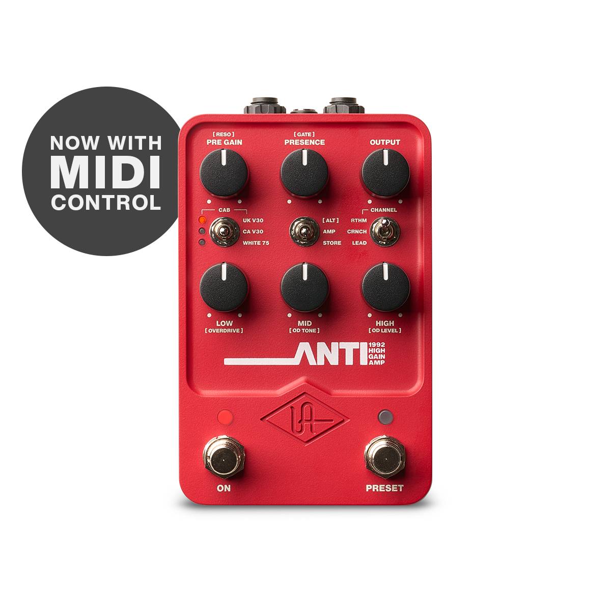 Universal Audio UAFX ANTI 1992 High Gain Effects Pedal