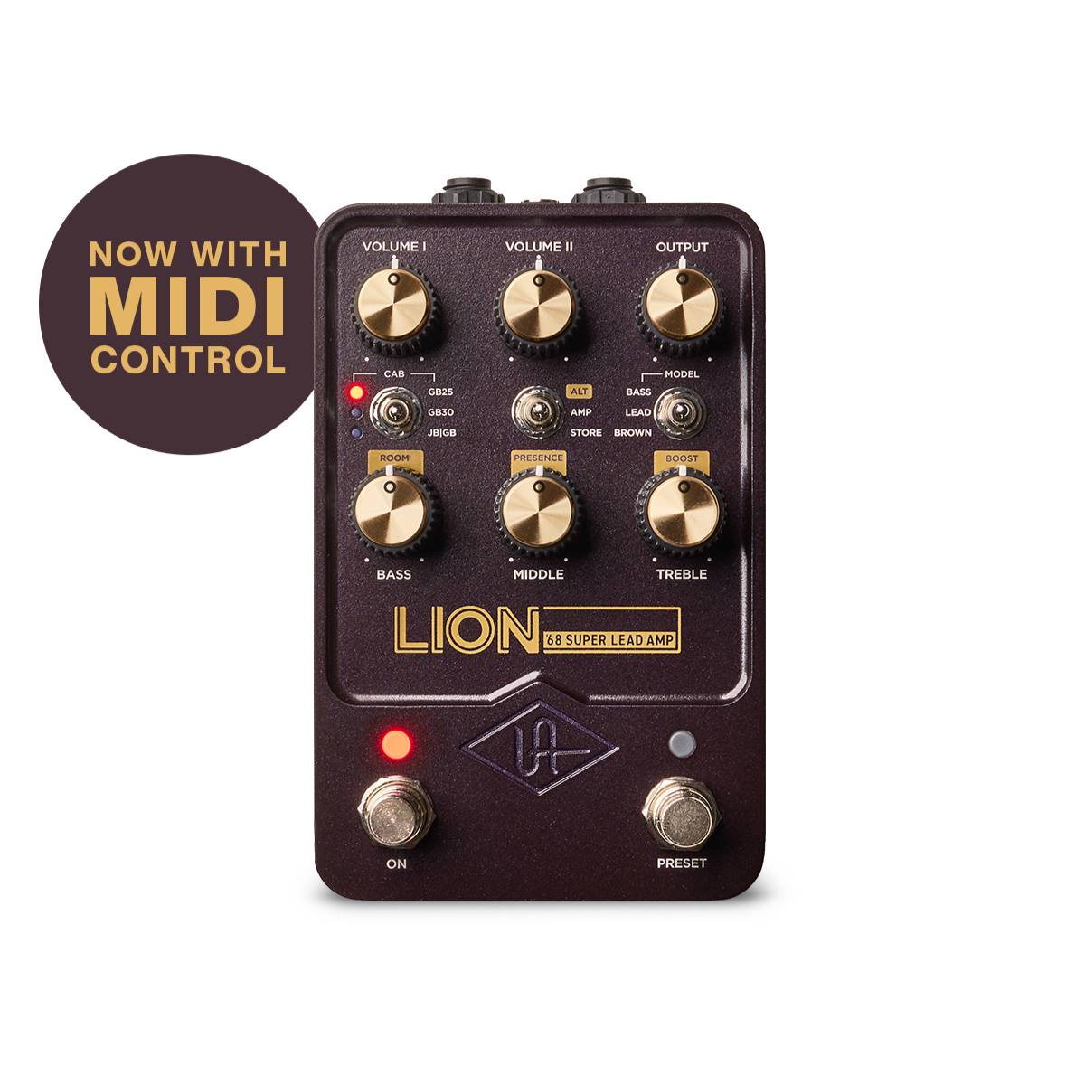 Universal Audio UAFX Lion 68 Super Lead Amp Effects Pedal