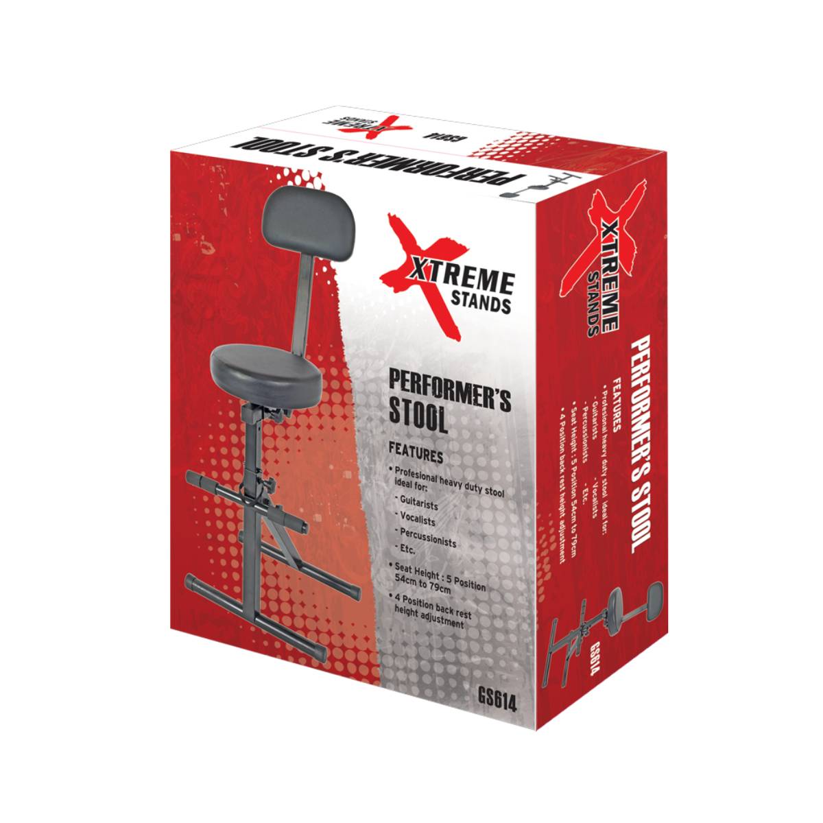 Xtreme GS614 Performer Guitar Stool