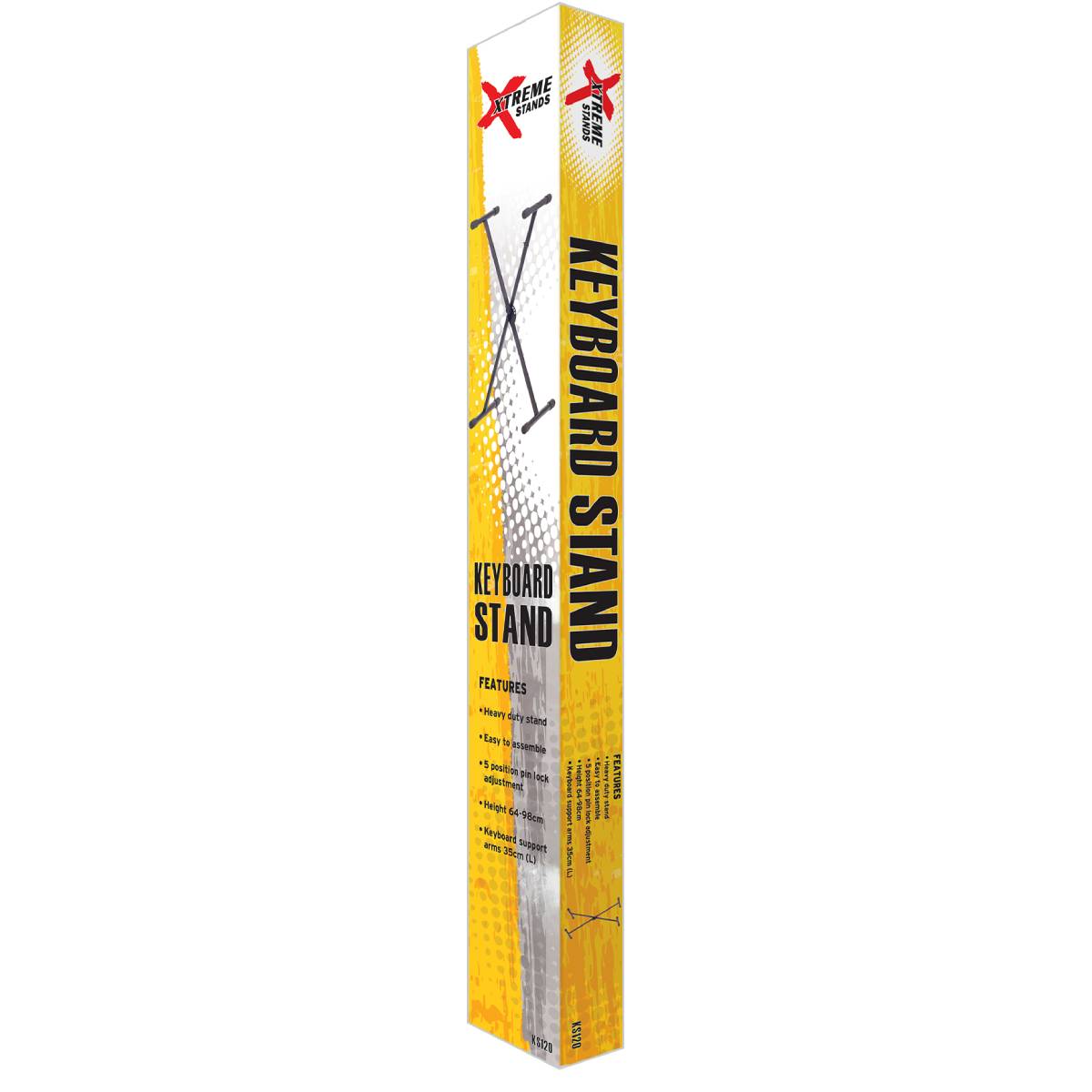 Xtreme KS120 Keyboard/Piano Stand X-Frame Single Brace