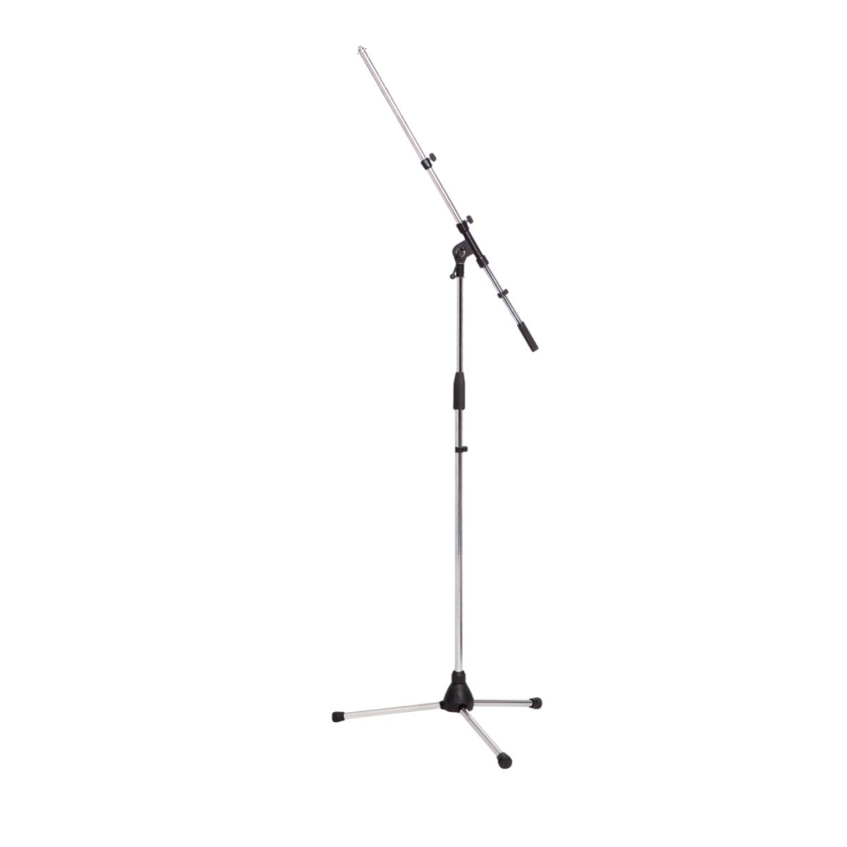 Xtreme MA374 Microphone Stand w/ Telescopic Boom - Chrome