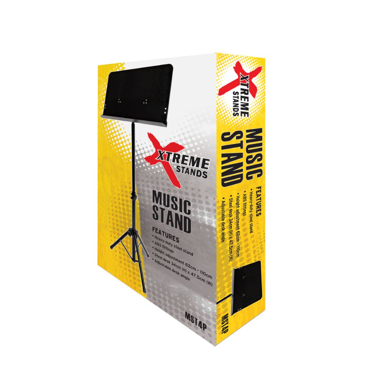 Xtreme MST4P Orchestral Music Stand - Black