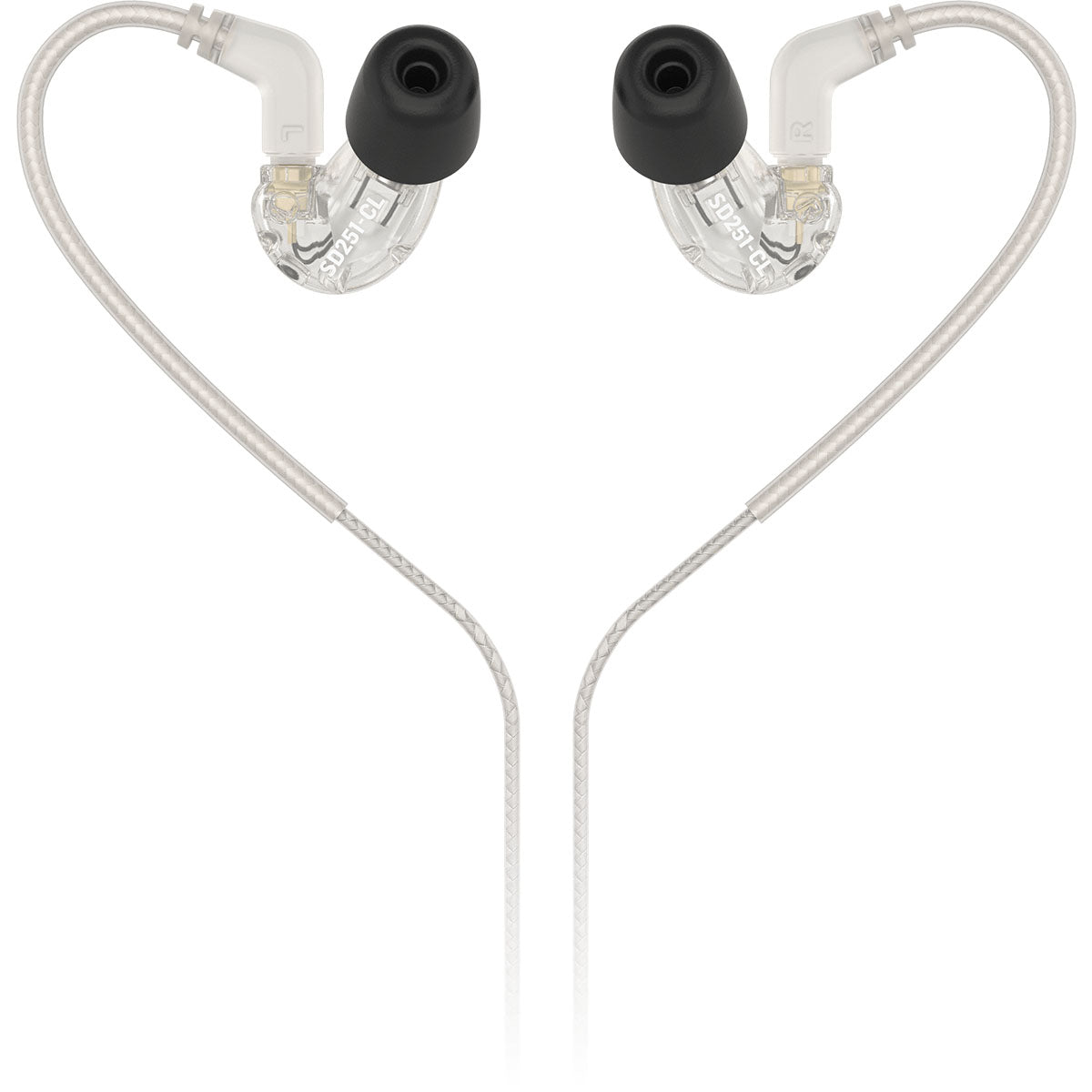 Behringer SD251-CL Clear Studio Monitoring Earphones In-Ear Monitors