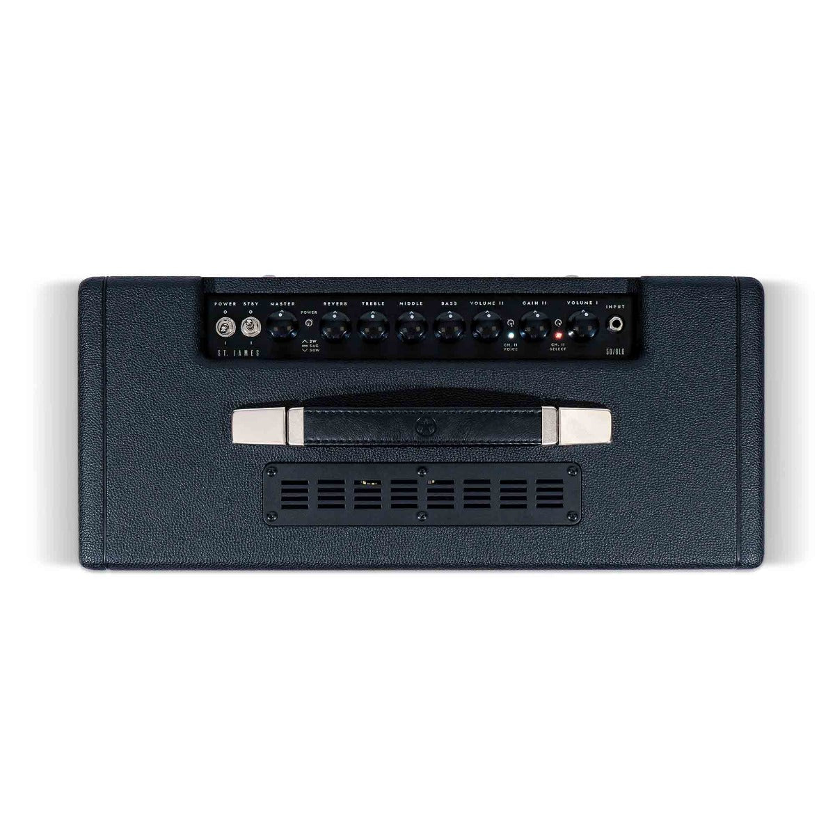 Blackstar St. James 50 6L6 Guitar Amplifier Black 1x12 50w Combo Amp Top