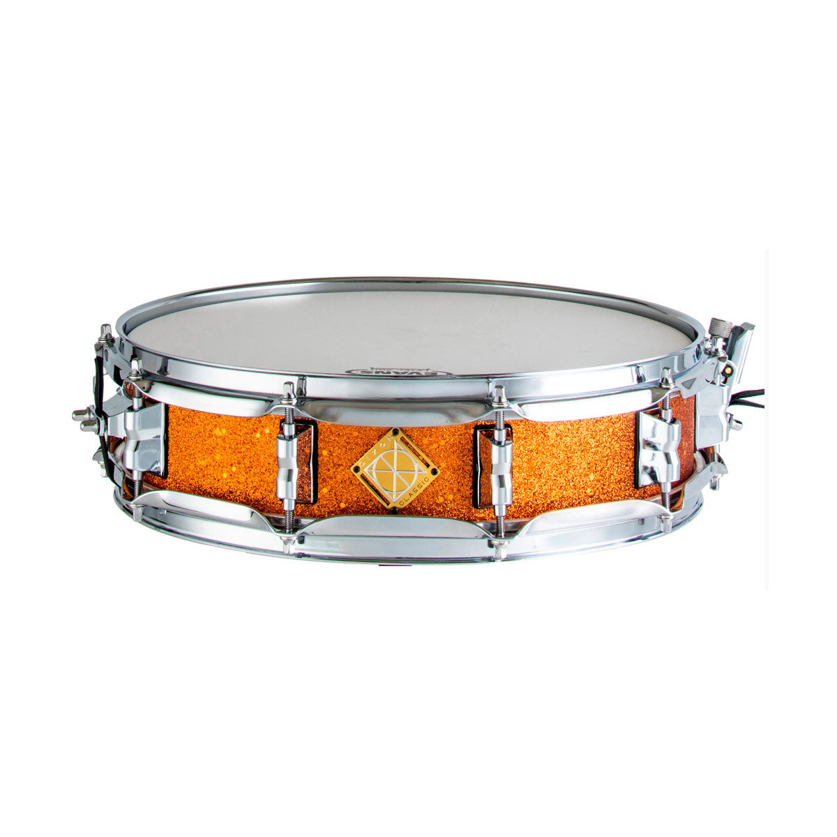 Dixon Classic Series Snare Drum Orange Sparkle - 14x3.5inch - PDSCL354OS
