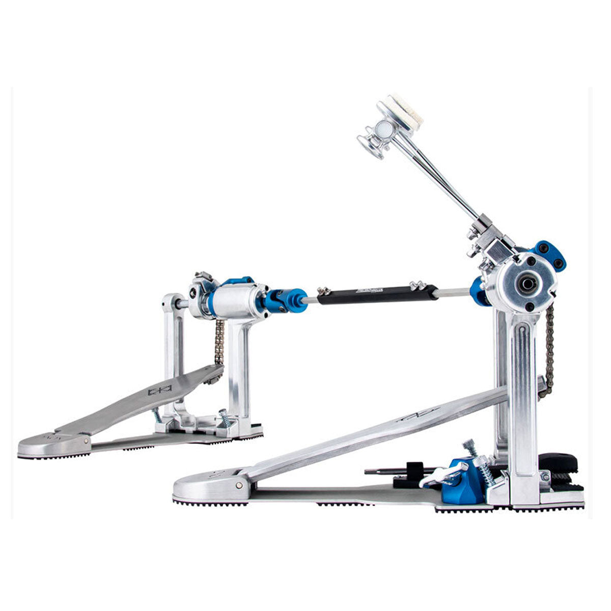 Dixon Precision Coil Series Double Bass Drum Kick Pedal Double Chain Drive - PPPCPD