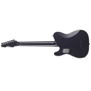 ESP E-II T-B7 BARITONE Electric Guitar 7-String Black Satin w/ EMGs