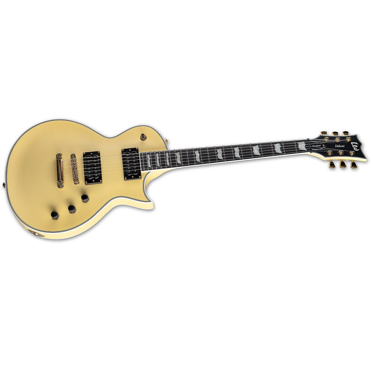 ESP LTD EC-1000T CTM Eclipse Electric Guitar Vintage Gold Satin w/ Fishmans
