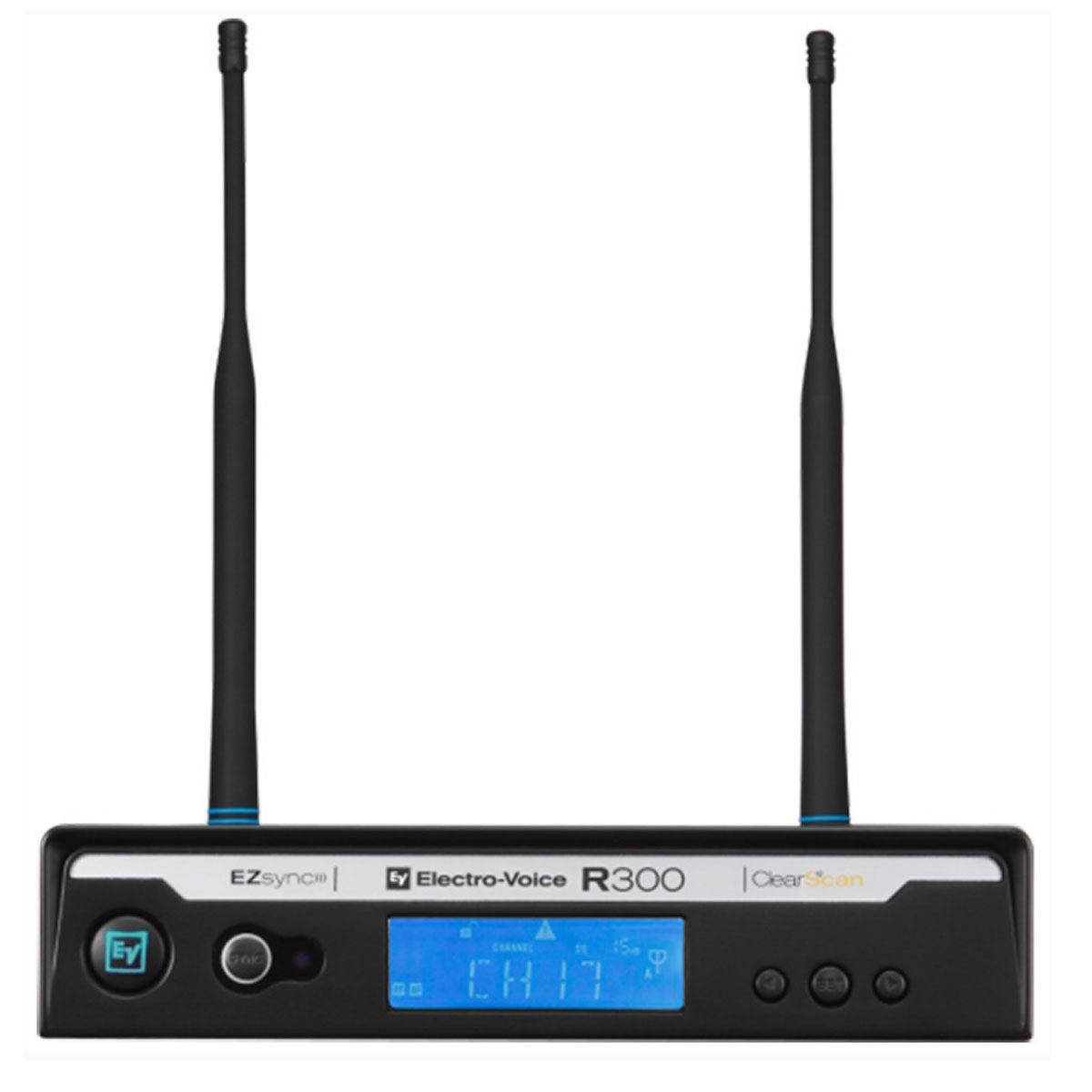 Electro-Voice EV R300 Handheld Wireless Microphone System e/ PL22 Dynamic Mic (A-Band)