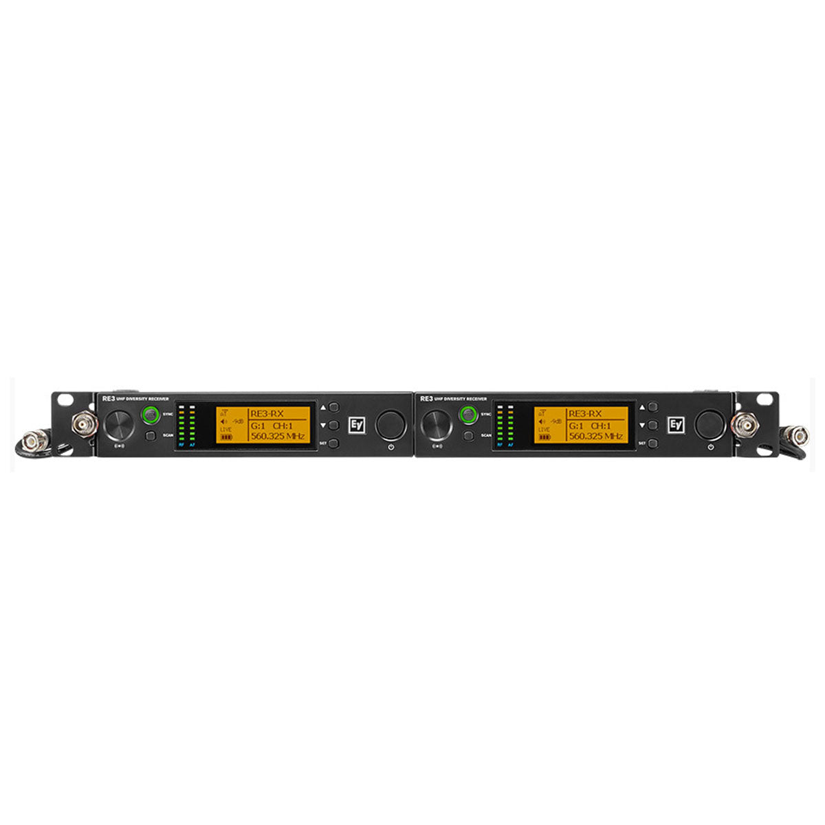 Electro-Voice EV RE3-ACC-RMK2 Rack Mount Kit for Two RE3 Receivers