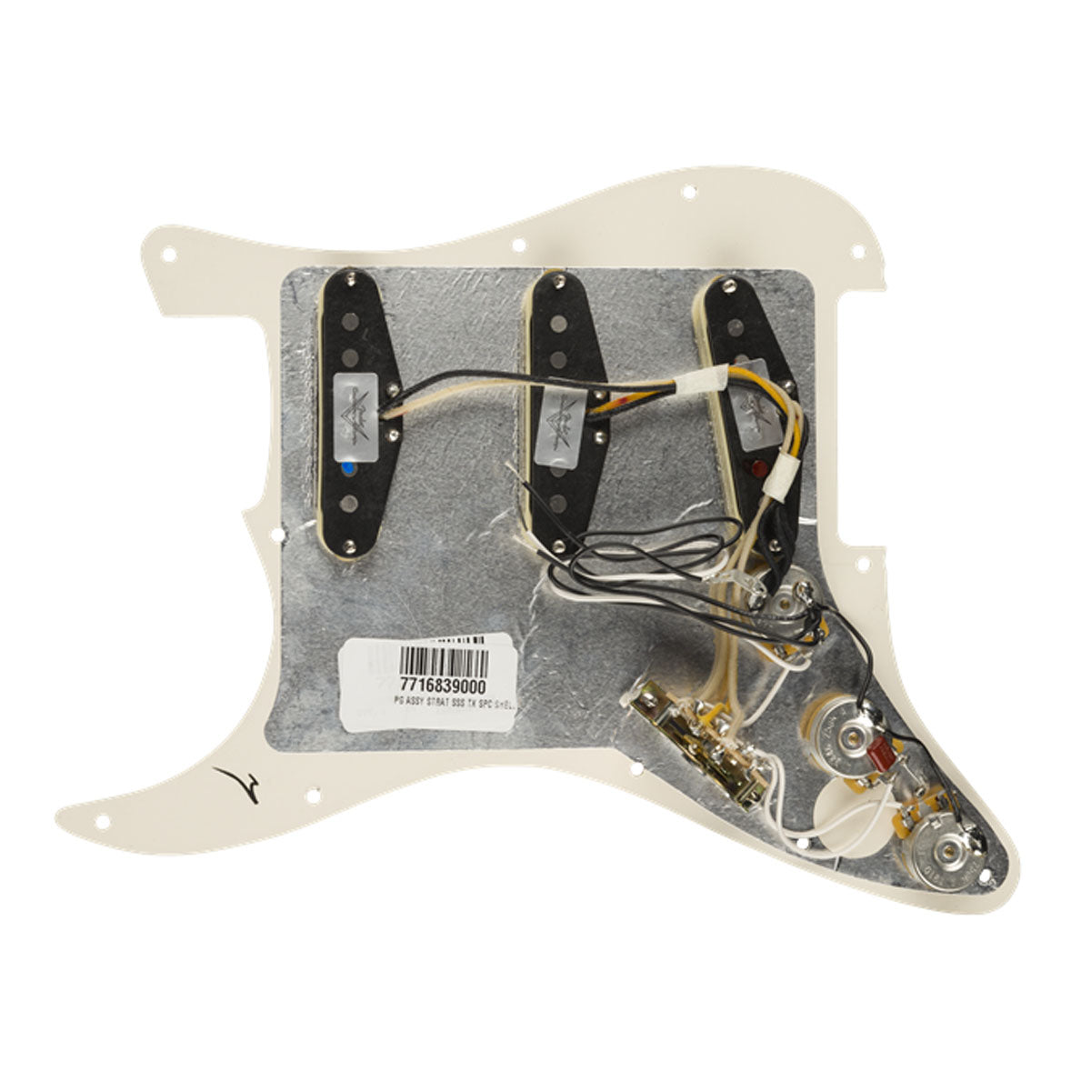 Fender Pre-Wired Strat Pickguard, Custom Shop Texas Special SSS, Tortoise Shell 11 Hole PG - 0992342500