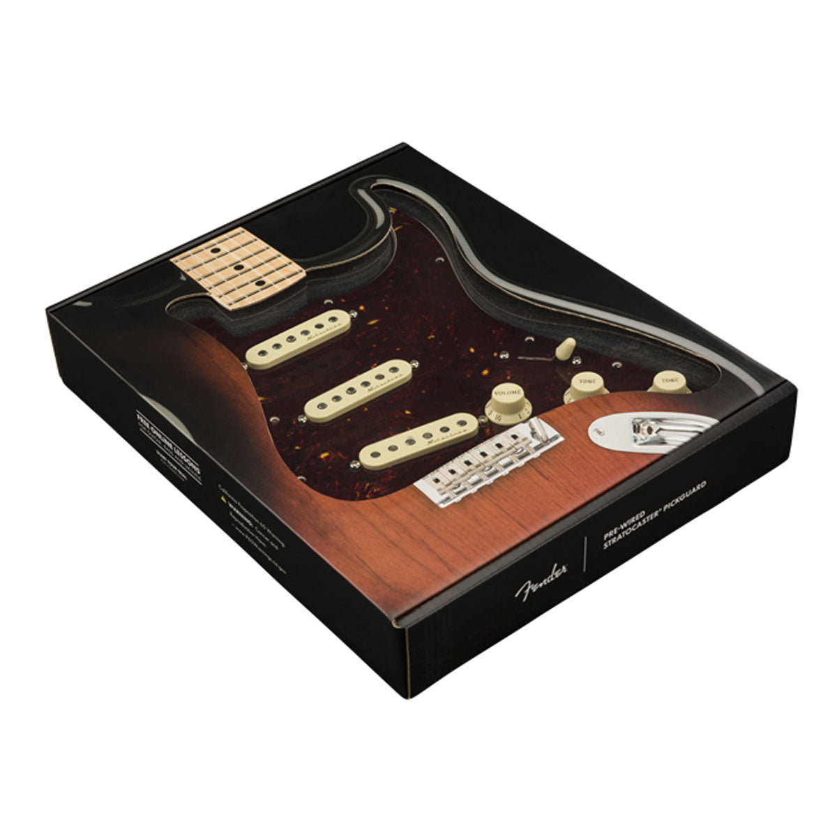 Fender Pre-Wired Strat Pickguard, Vintage Noiseless SSS, Tortoise Shell 11 Hole PG - 0992344500