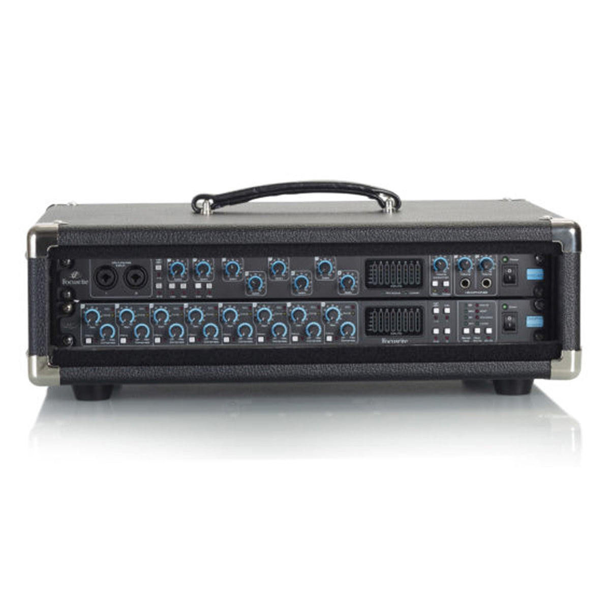 Gator GR-RETROPACL-2BK Vintage Amp Vibe Rack Case 2U Black