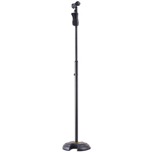 Hercules MS201B Microphone Stand Straight Quik-N-EZ H-Base Mic