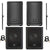 JBL IRX 2.2 Deluxe PA Speaker Bundle w/ Cables & Stands
