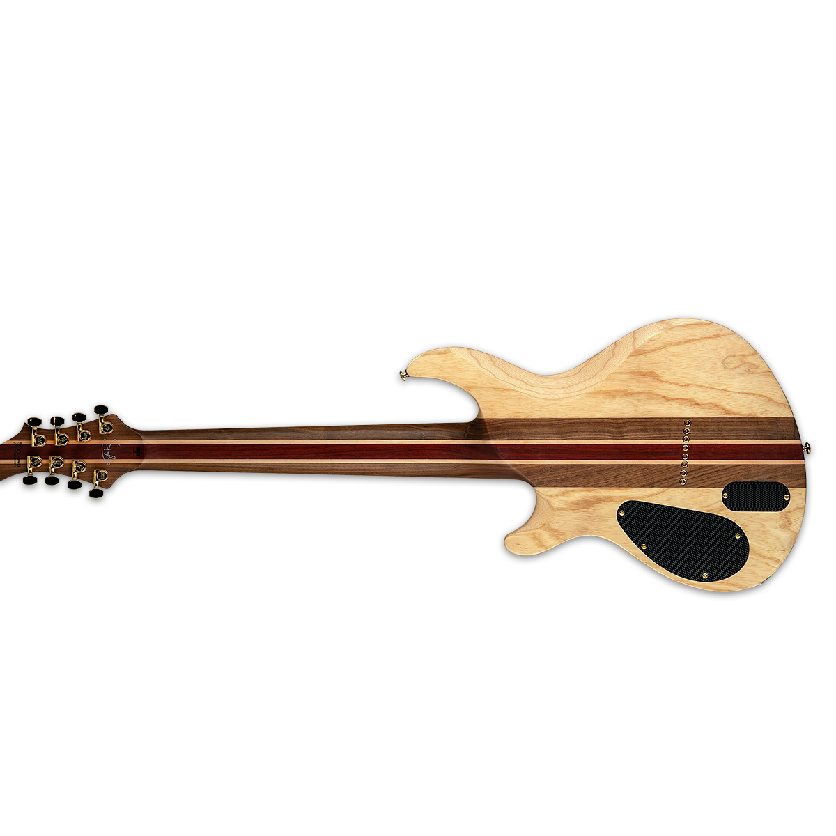 ESP LTD JR-608 Javier Reyes Signature Electric Guitar 8-String Quilted Maple Faded Blue Sunburst w/ Fishmans