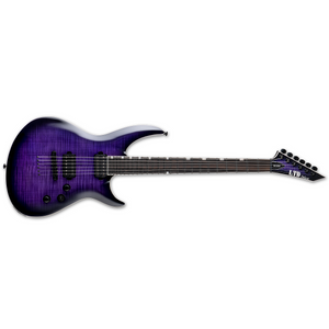 ESP LTD H3-1000 Horizon III Electric Guitar Flamed Maple See Thru Purple Sunburst w/ Duncans