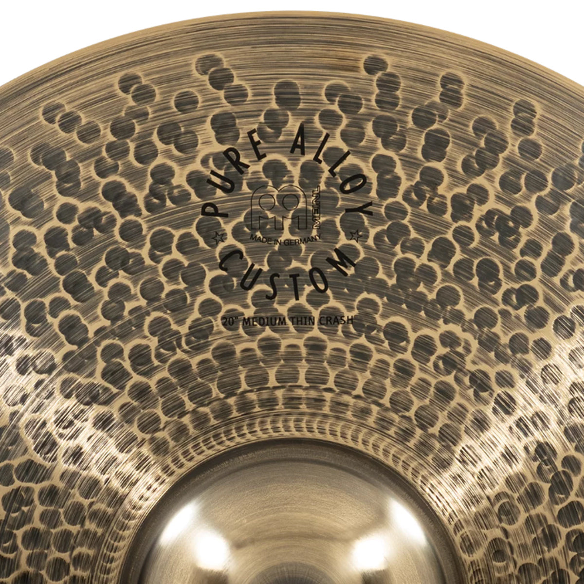 Meinl 20MTC Pure Alloy Custom 20inch Medium Thin Crash Cymbal