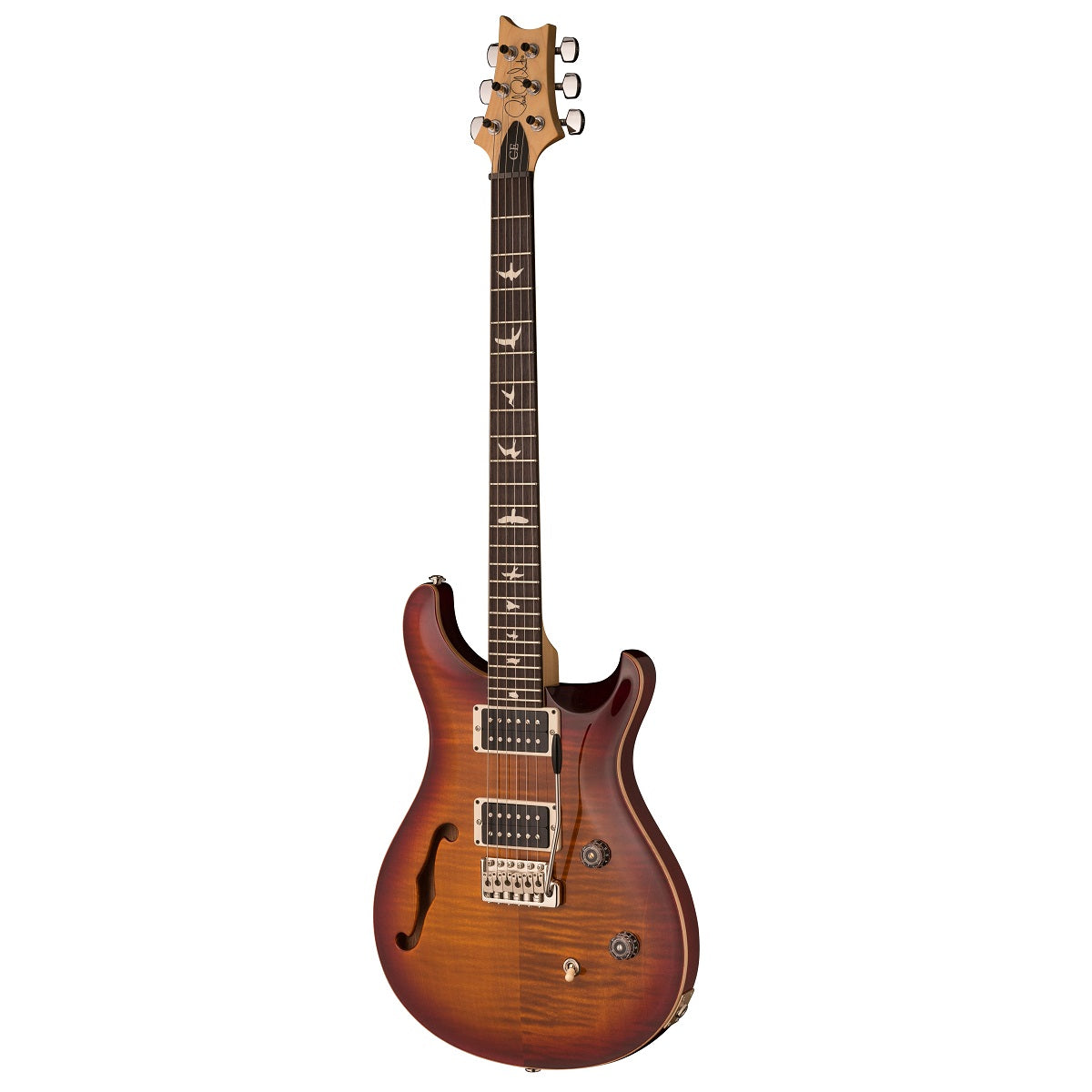 PRS Paul Reed Smith CE 24 Semi-Hollow Electric Guitar Dark Cherry Sunburst CE24SH