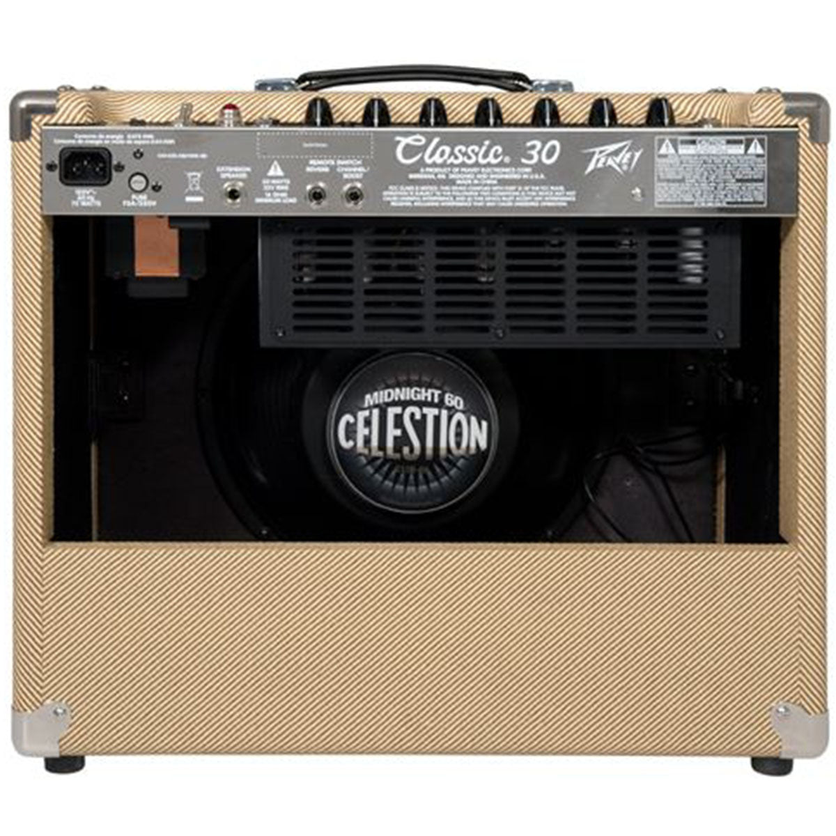 Peavey Classic 30 Guitar Amplifier 30w 1x12inch Combo Tweed