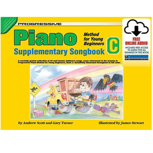 Progressive Books 18397 Young Beginner PIANO Supplementary Book C KPYPSCX