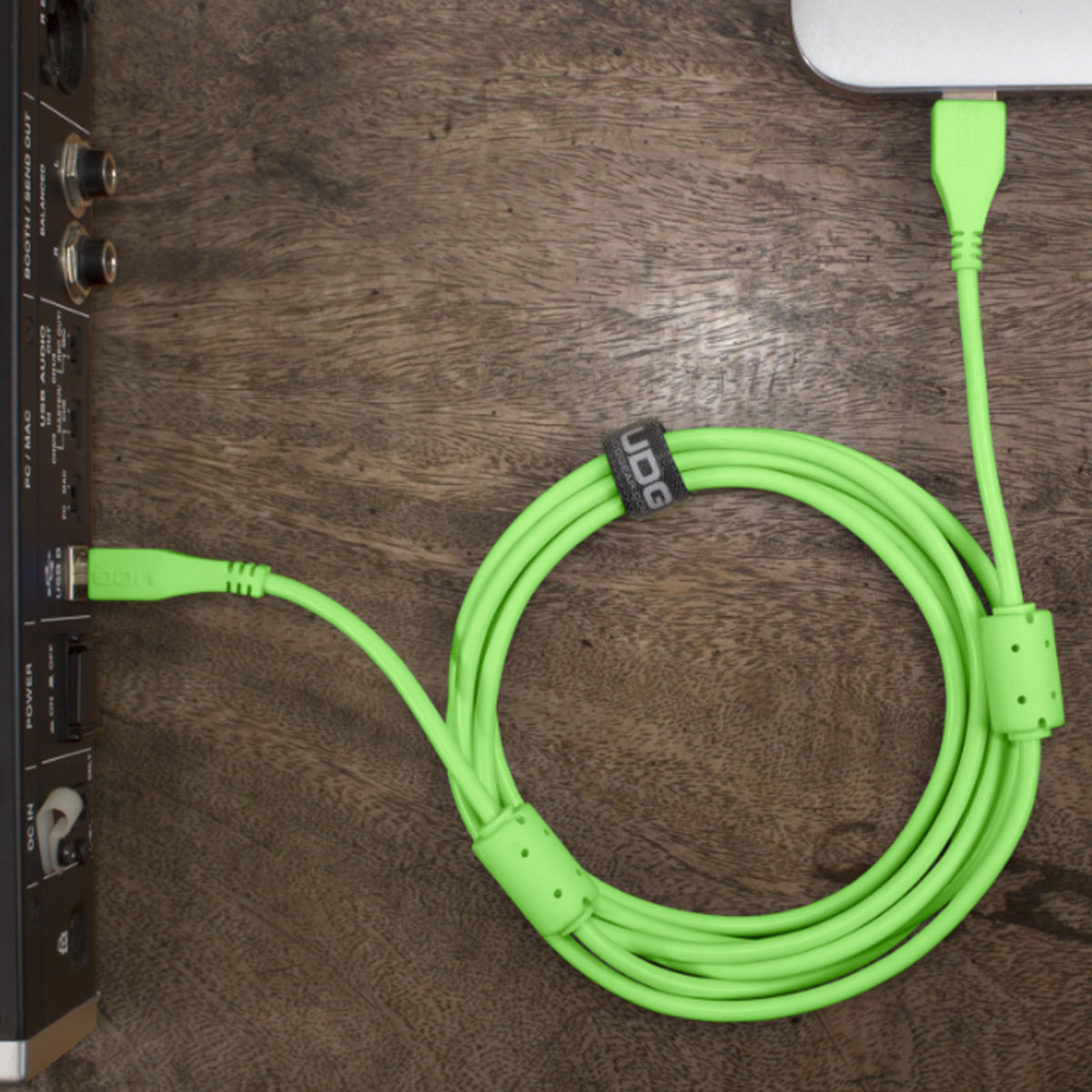 UDG Ultimate U95001 USB2 Cable A-B Green Straight 1m