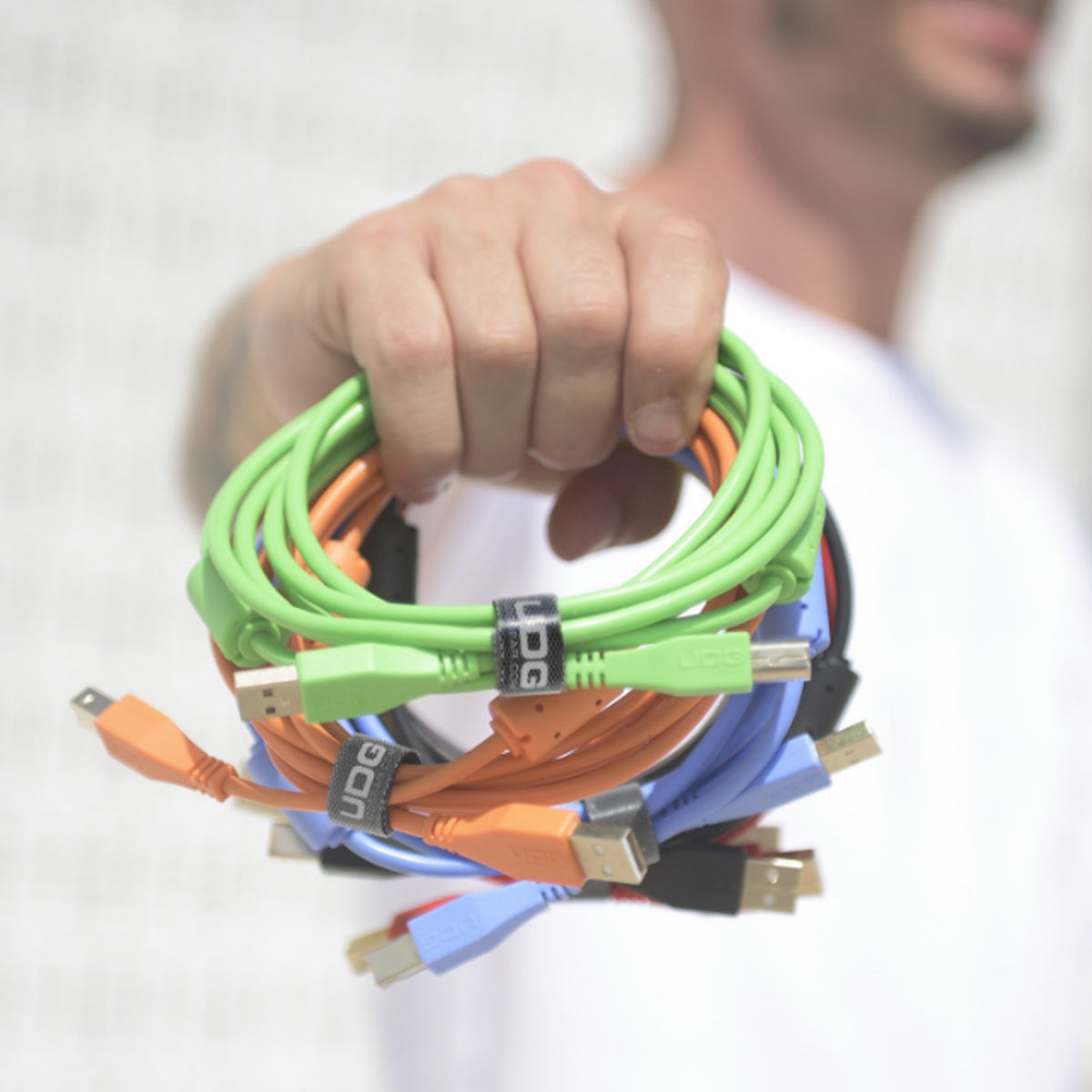 UDG Ultimate U95003 USB2 Cable A-B Red Straight 3m