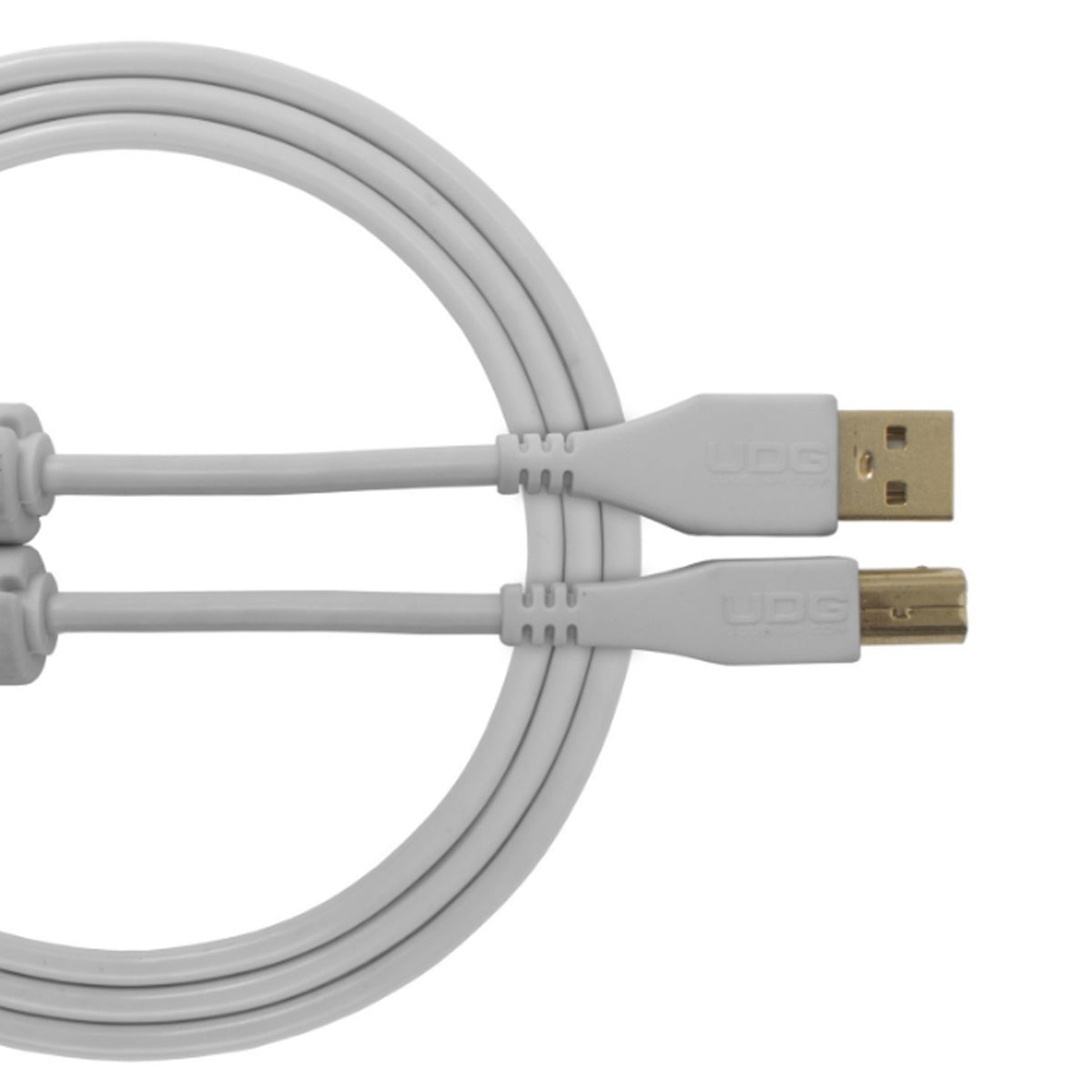 UDG Ultimate U95002 USB2 Cable A-B White Straight 2m