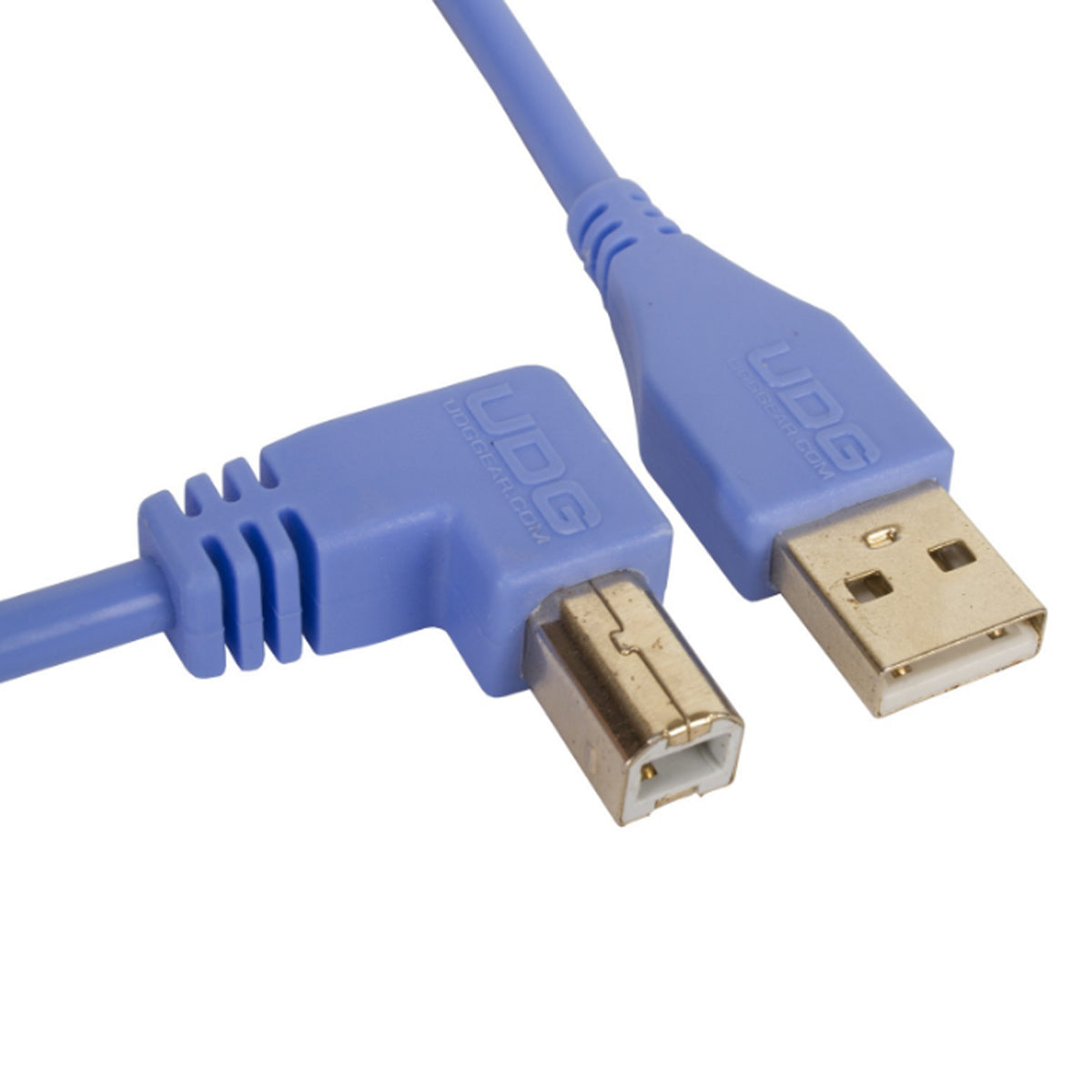 UDG Ultimate U95004 USB2 Cable A-B Blue Angled 1m