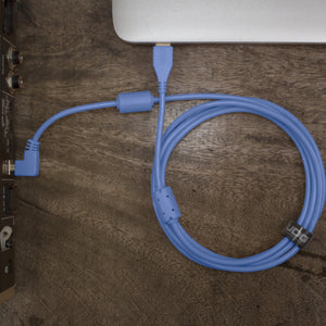 UDG Ultimate U95006 USB2 Cable A-B Blue Angled 3m