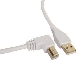 UDG Ultimate U95004 USB2 Cable A-B White Angled 1m